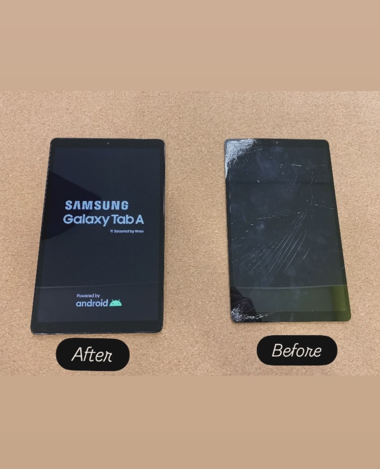 Αλλαγή οθόνης σε Samsung Tablet